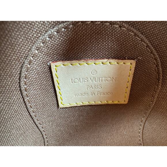 Louis Vuitton Mini Ellipse Vintage Bag Monogram canvas LV Wristlet Clutch Rare - Picture 11 of 16